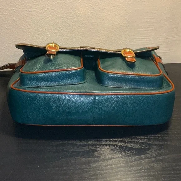 Bally Green and Brown Crossbody Bag - Picture 7 of 16